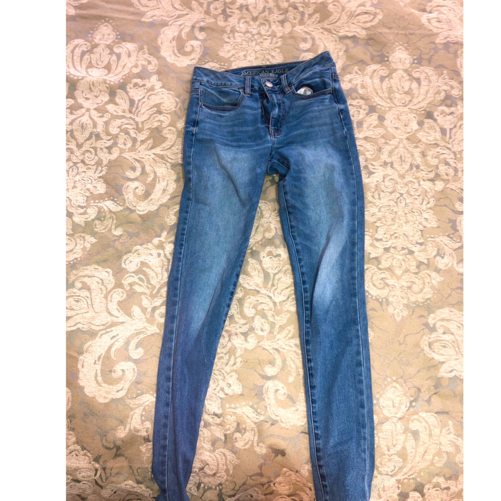 American Eagle mid rise jeggings